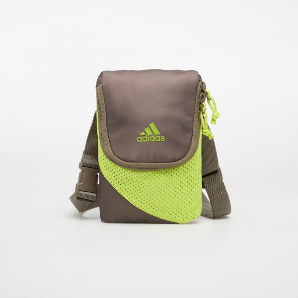 Taška adidas Teamgeist Small Item Bag Blanch Brown/ Semi Solar Yellow Universal