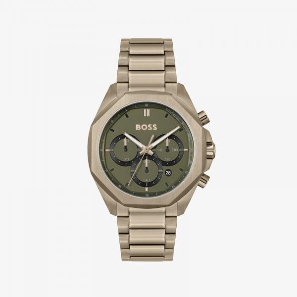 Hodinky Hugo Boss Wrist Watch Cloud 1514019 Brown Universal