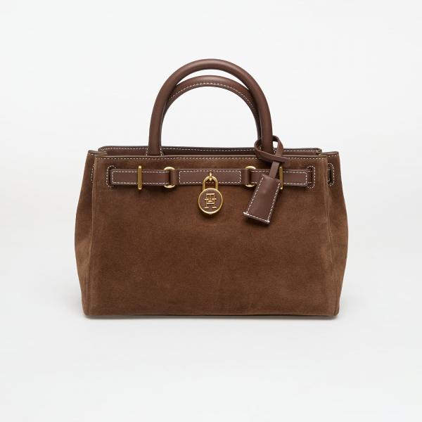 Kabelka Tommy Hilfiger American Icon Mini Tote Suede Le Legacy Brown Universal