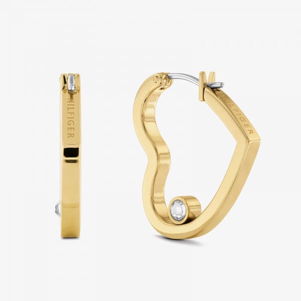 Tommy Hilfiger Earings Minimal Hearts 2780753 Gold Universal