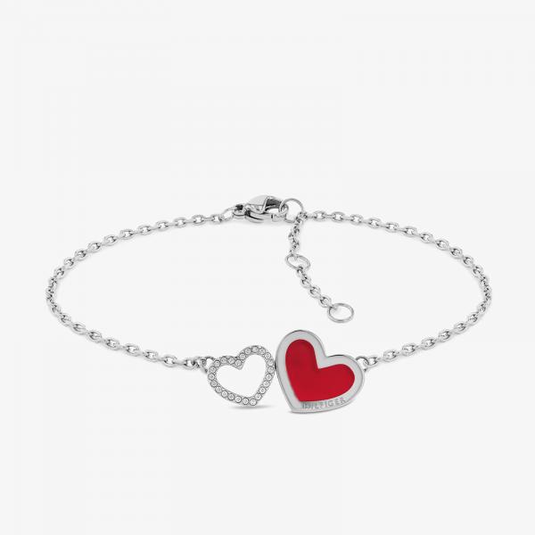 Tommy Hilfiger Bracelet 2780745 Silver/ Red Universal