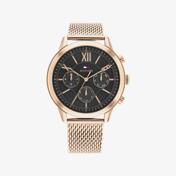 Hodinky Tommy Hilfiger 1710525 Rose Gold/ Black Universal
