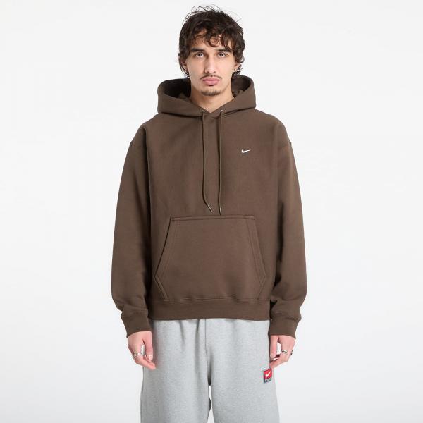 Mikina Nike Solo Swoosh Men's Pullover Hoodie Dark Hazel/ White XS