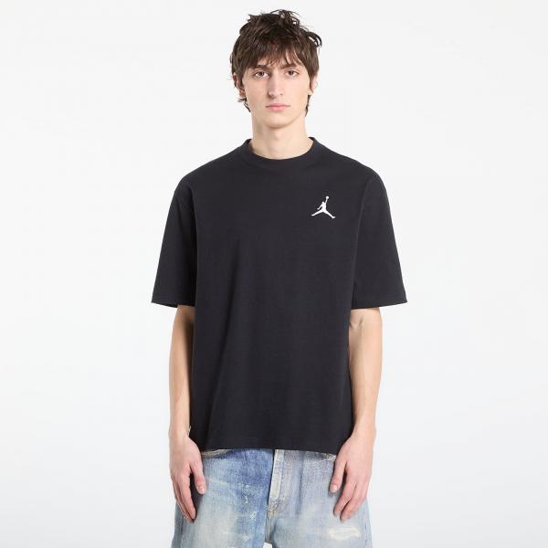 Tričko Jordan Men's Embroidered Jumpman T-Shirt Black/ White XS