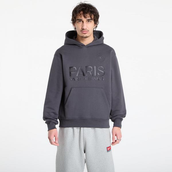 Mikina Jordan Paris Saint-Germain Men's Fleece Hoodie Anthracite XXL