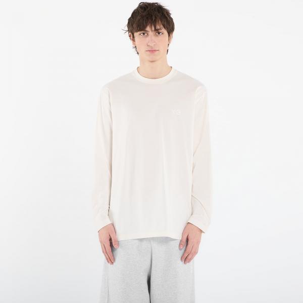 Tričko Y-3 Logo Long Sleeve Long-Sleeve Top Chalk White S