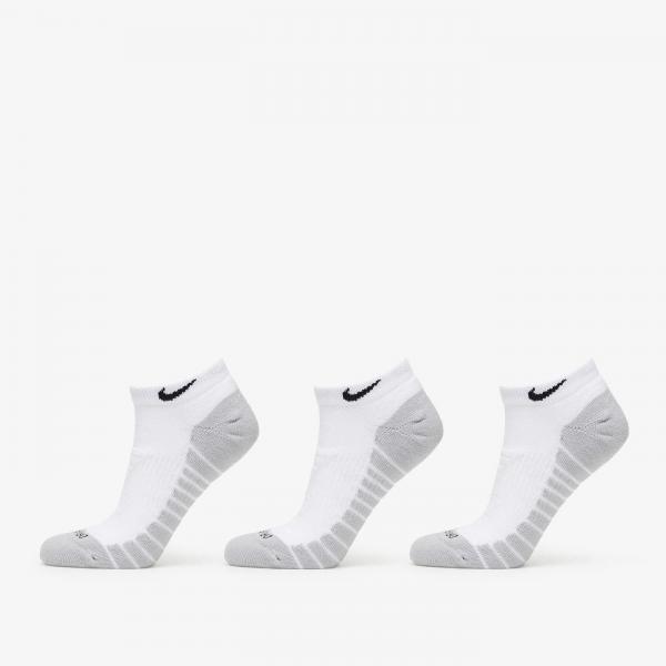 Ponožky Nike Everyday Max Cushioned Training No-Show Socks 3-Pack White XL