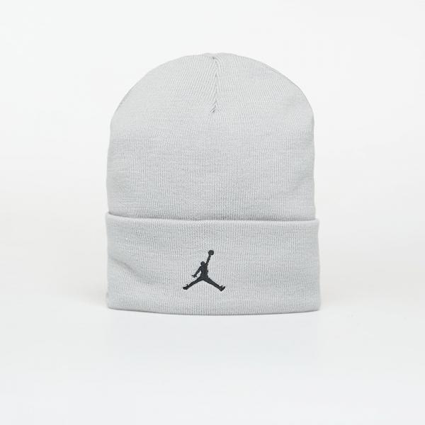 Čepice Jordan Peak Satin-Lined Beanie Lt Smoke Grey/ Black Universal