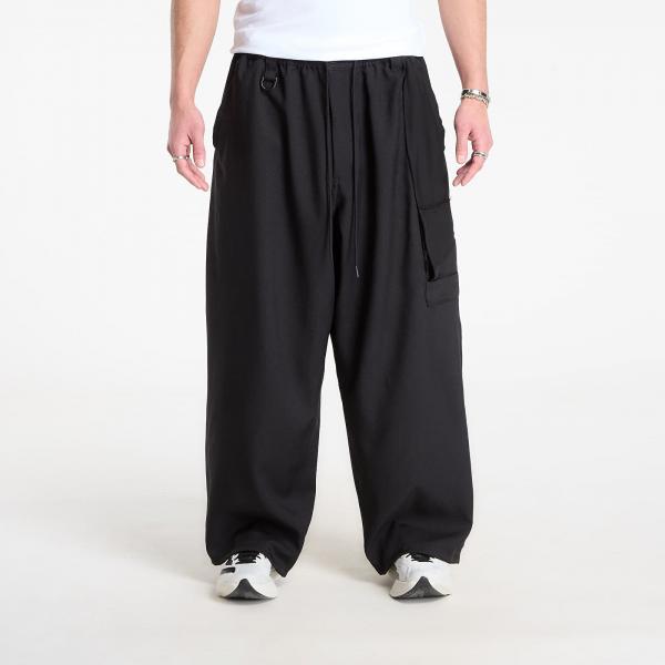 Kalhoty Y-3 Sport Uniform Straight Trousers Black L