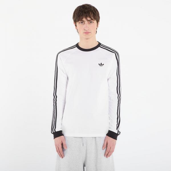 Tričko adidas 3-Stripes Long-Sleeve Top Long-Sleeve Top White XL