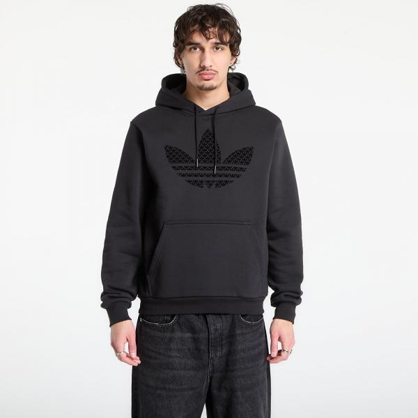 Mikina adidas Monogram Infill Hoodie Black M