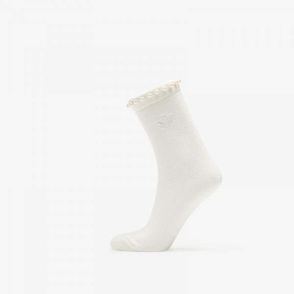 Ponožky adidas Pearls Crew Socks 1 Pair Off White M