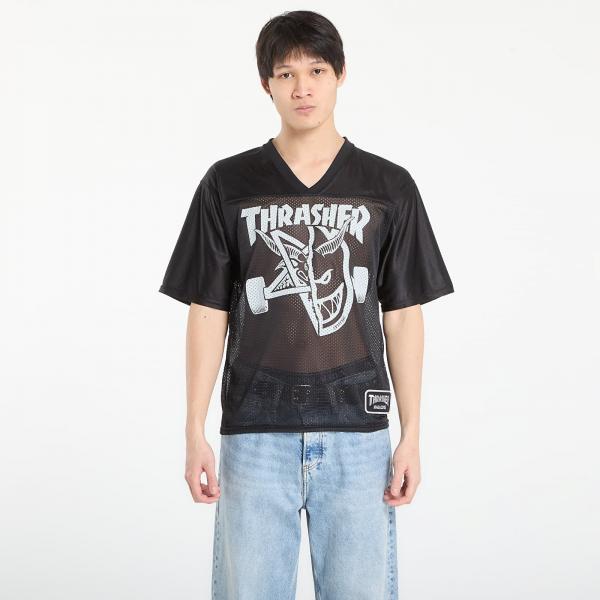 Dres Thrasher x Spitfire Thrash & Burn Football Jersey Black M