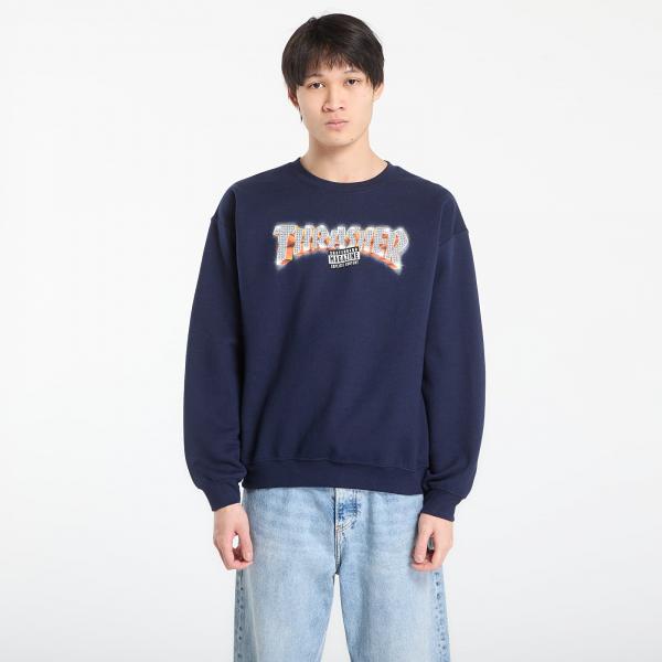 Mikina Thrasher Explicit Crewneck Navy L