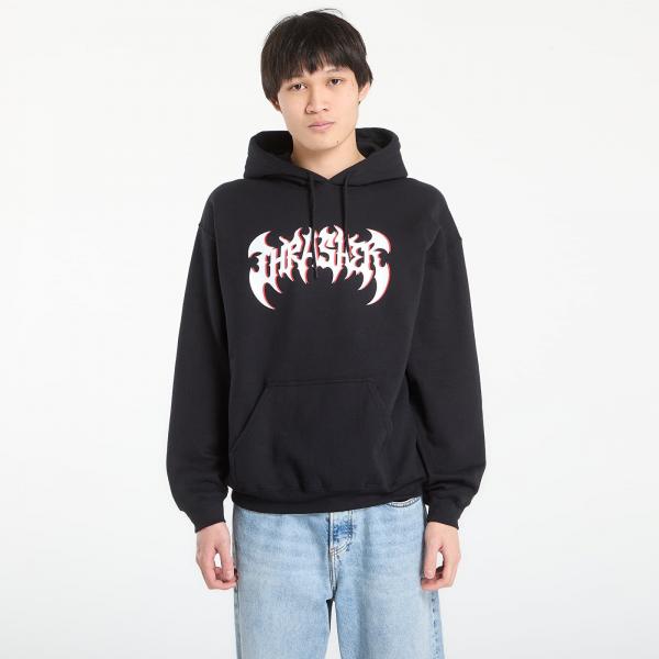 Mikina Thrasher Heavy Metal Hoodie Black L