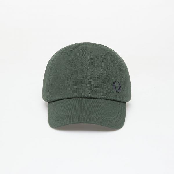 Kšiltovka FRED PERRY Pique Classic Cap Court Green/ Navy Universal