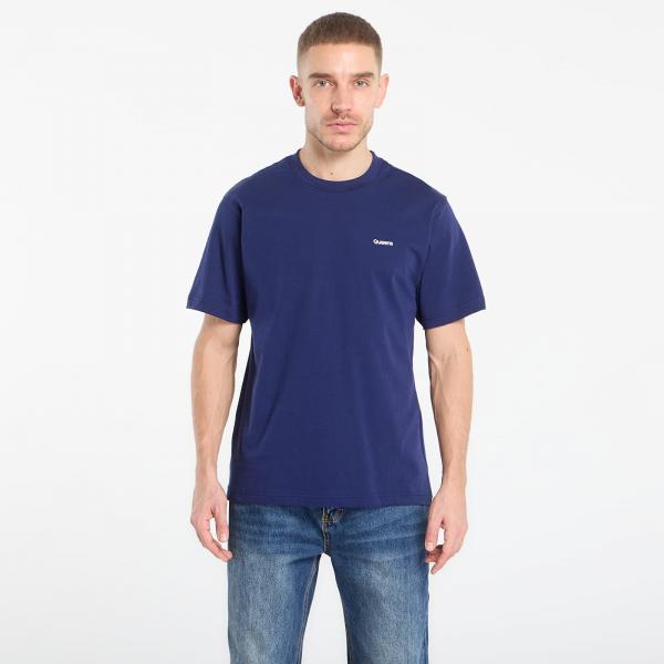 Tričko Queens Men's Esssential T-Shirt With Contrast Print 5-Pack Black/ Black/ White/ White/ Navy L