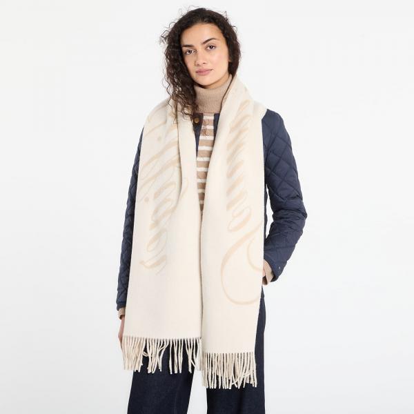 Šála Tommy Hilfiger Tommy Script Logo Scarf Sandalwood Universal