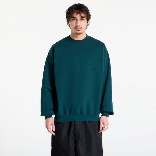 Mikina Y-3 Brushed Terry Crew Sweatshirt Aurora Ivy L