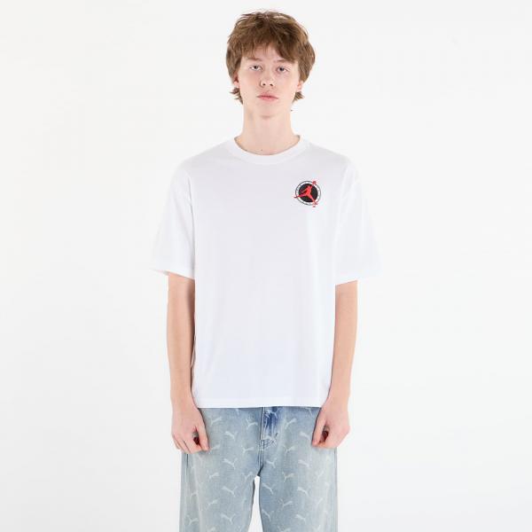 Tričko Jordan Flight Club Men's T-Shirt White XXL