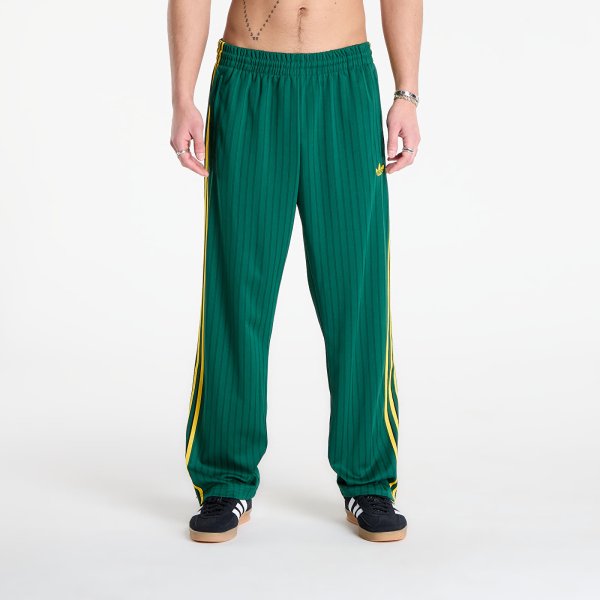 Tepláky adidas Firebird Loose Pinstripes Track Tracksuit Bottoms Collegiate Green S