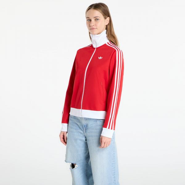 Mikina adidas Classic Track Top Better Scarlet/ White S