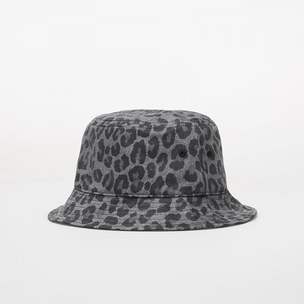 Klobouk adidas Leopard Bucket Hat Carbon/ Black S