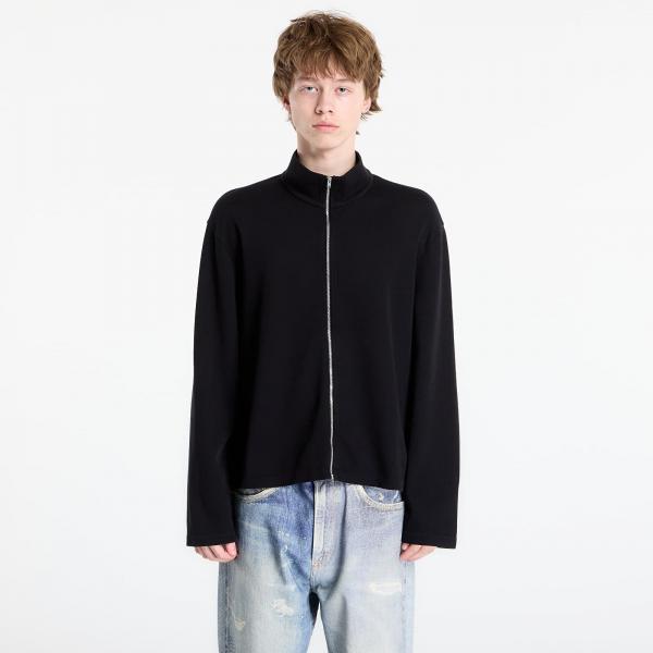 Mikina OUR LEGACY Shrunken Fullzip Black Athletic Rib 50