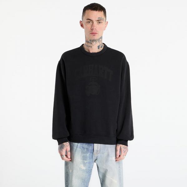Mikina Carhartt WIP Faded Pond Corps Sweat UNISEX Black L
