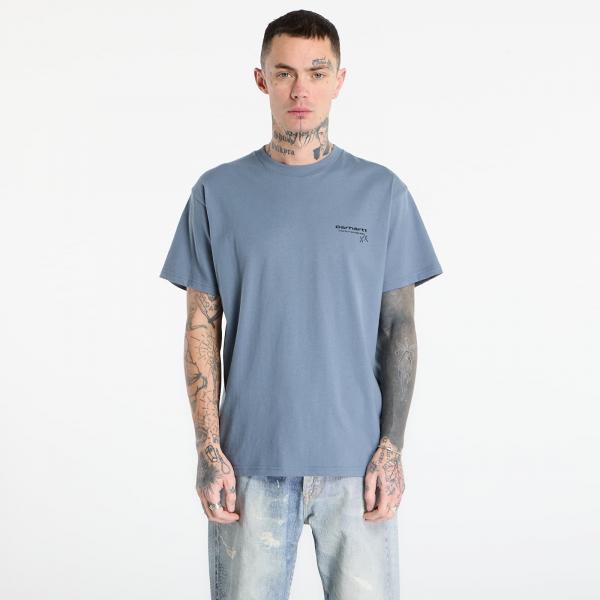 Tričko Carhartt WIP S/S Garble T-Shirt UNISEX Velvet Blue S