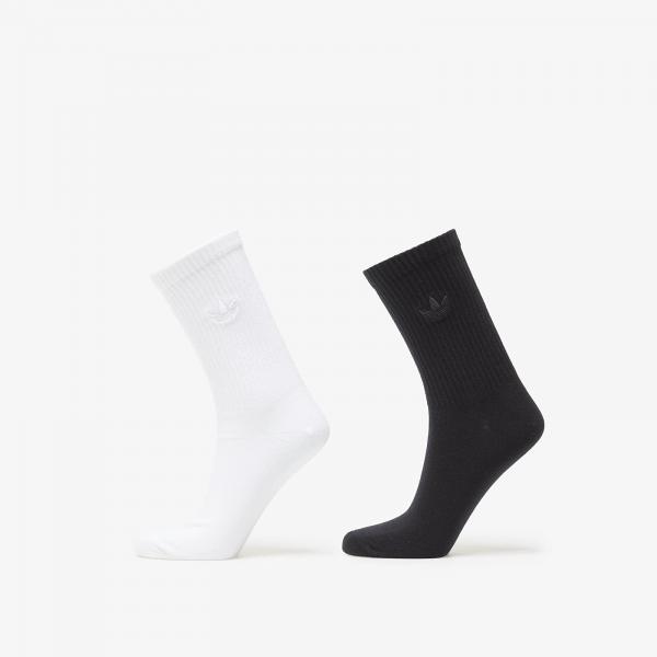 Ponožky adidas Everyday Icons Crew Socks 2-Pack White L