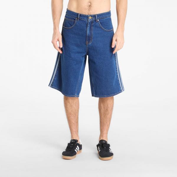 Šortky adidas Firebird Adicolor Denim Shorts Medium Vintage Denim 32