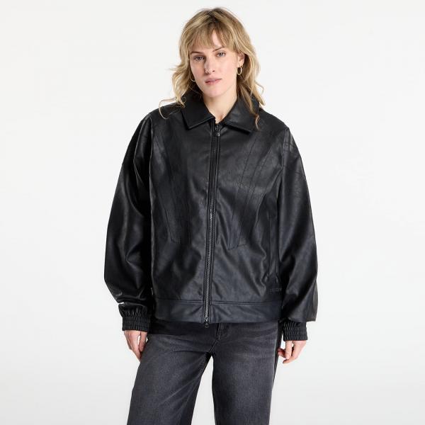Bunda adidas Pleather Jkt Black S