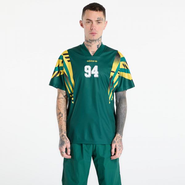 Dres adidas Santiago Aop Infill Jersey Collegiate Green XXL
