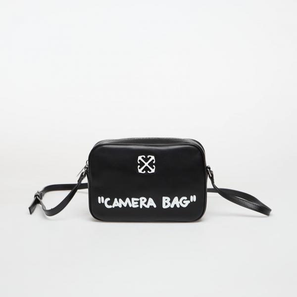 Taška Off-White Jitney Camera Bag Quote M Black/ White Universal