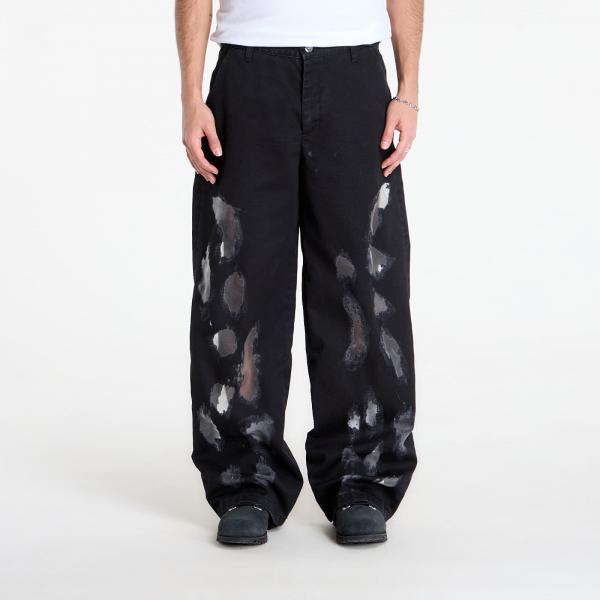 Džíny HELIOT EMIL Gallop Denim Trousers Black 46