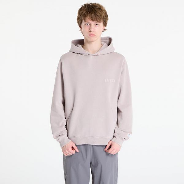 Mikina BANDIT Cotton Fleece Embroidered Hoodie Ash M