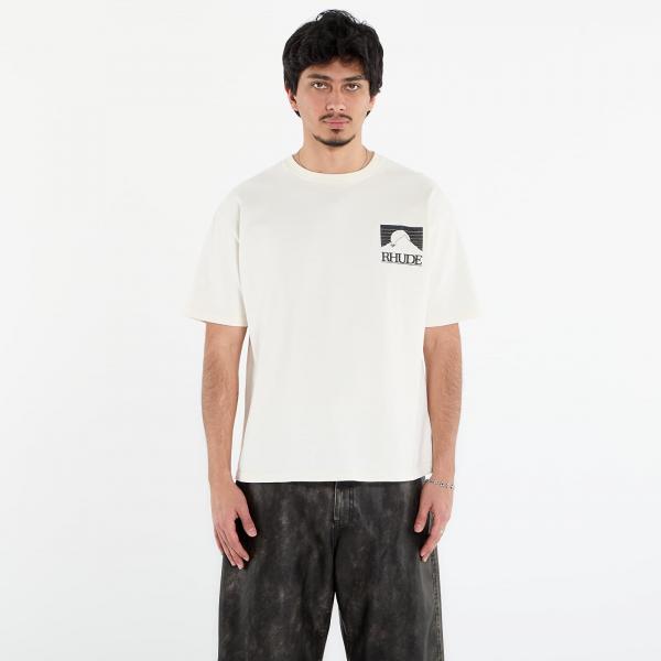 Tričko Rhude Moonlight Pack Tee Vintage White/ Black XL