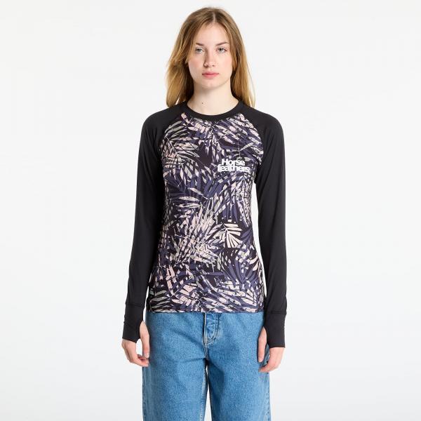 Tričko Horsefeathers Mirra Top Black Leaves S