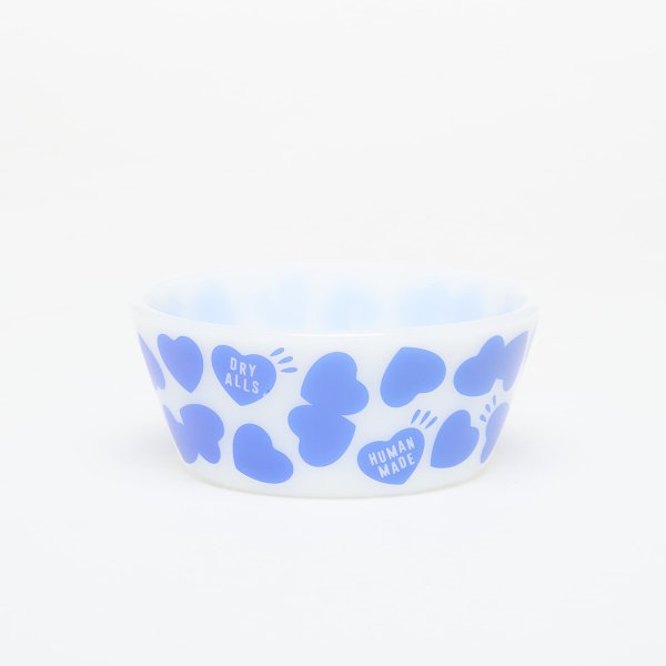 HUMAN MADE Heart Pattern Bowl Blue Universal