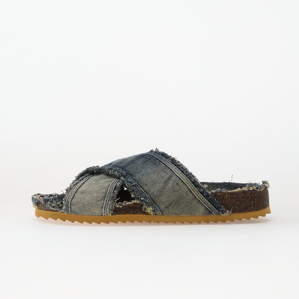 DIESEL Woodstock D-Woodstock-Sa-Cross W Sandals Blue Denim 37