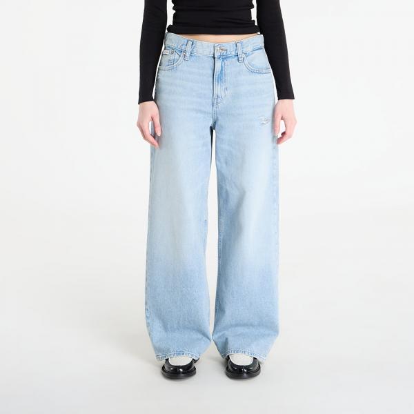 Džíny Calvin Klein Jeans Low Rise Baggy Ramshead Blue 25