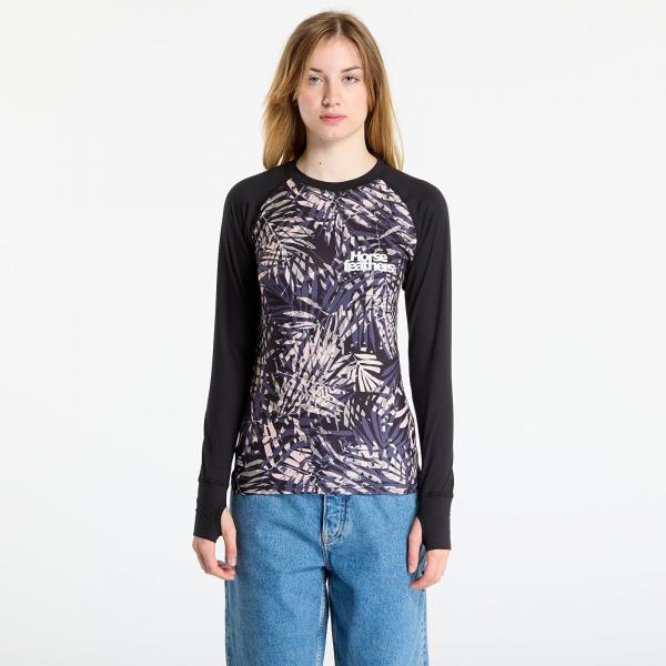 Tričko Horsefeathers Mirra Top Black Leaves S