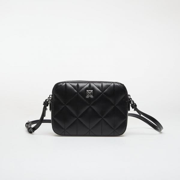 Taška Calvin Klein Quilted Double Zip Camera Bag Black Universal
