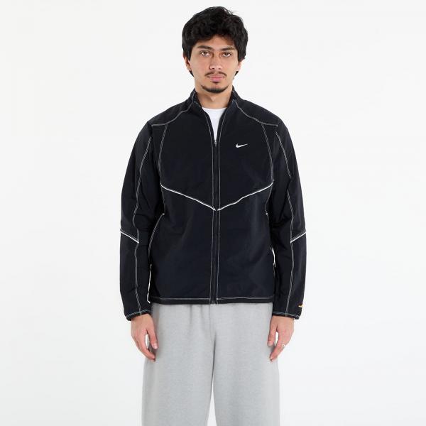 Bunda Nike Retro Men's Dri-FIT Track Jacket Black/ Black/ Black/ Reflective Silv S
