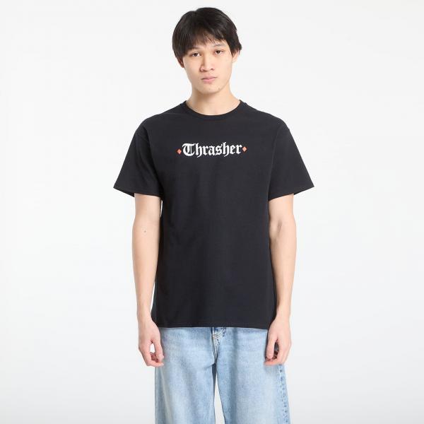 Tričko Thrasher x Spitfire The End Oath T-Shirt Black S