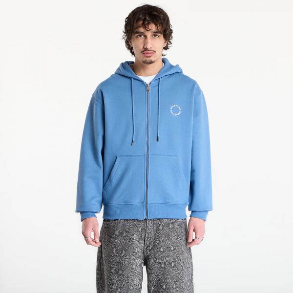 Mikina Daily Paper Orbit Embroidery Zip Hoodie Quiet Harbor XL