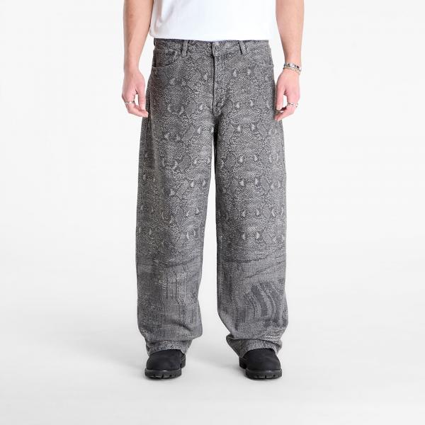Džíny Daily Paper Denim Snake Oversized Jeans Denim XS