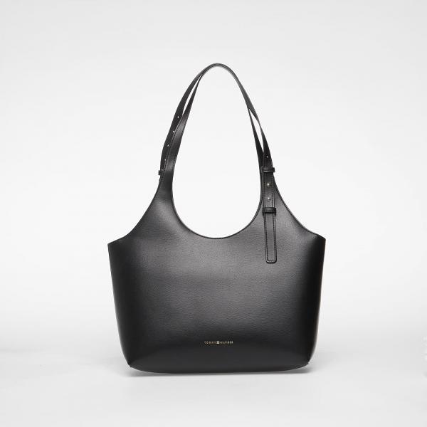 Kabelka Tommy Hilfiger Th Logo Tote Black Universal
