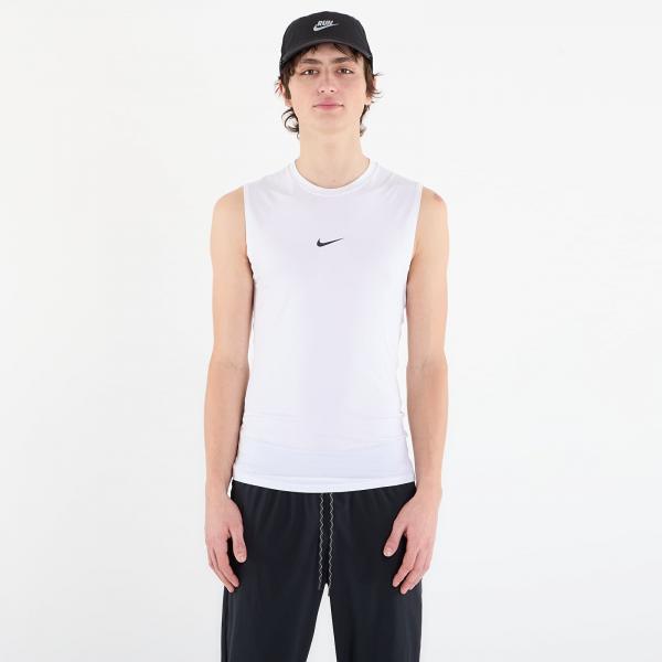 Tílko Nike Pro Men's Dri-FIT Tight Sleeveless Fitness Top White/ Black S